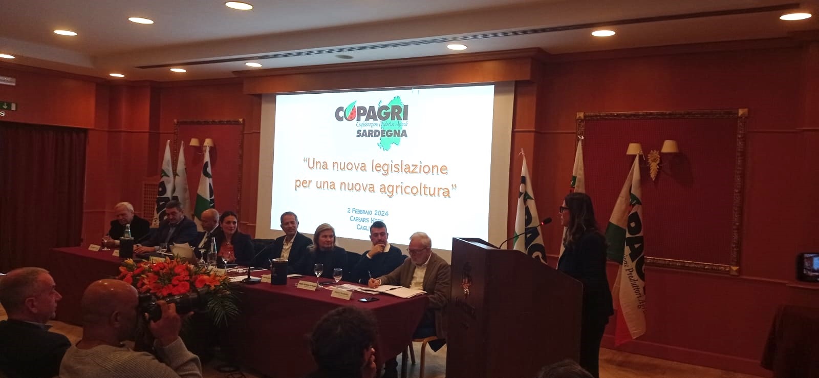 Grande successo per l’incontro con i candidati e le candidate alla presidenza della Regione Sardegna sui temi dell’agricoltura, organizzato da Copagri a Cagliari